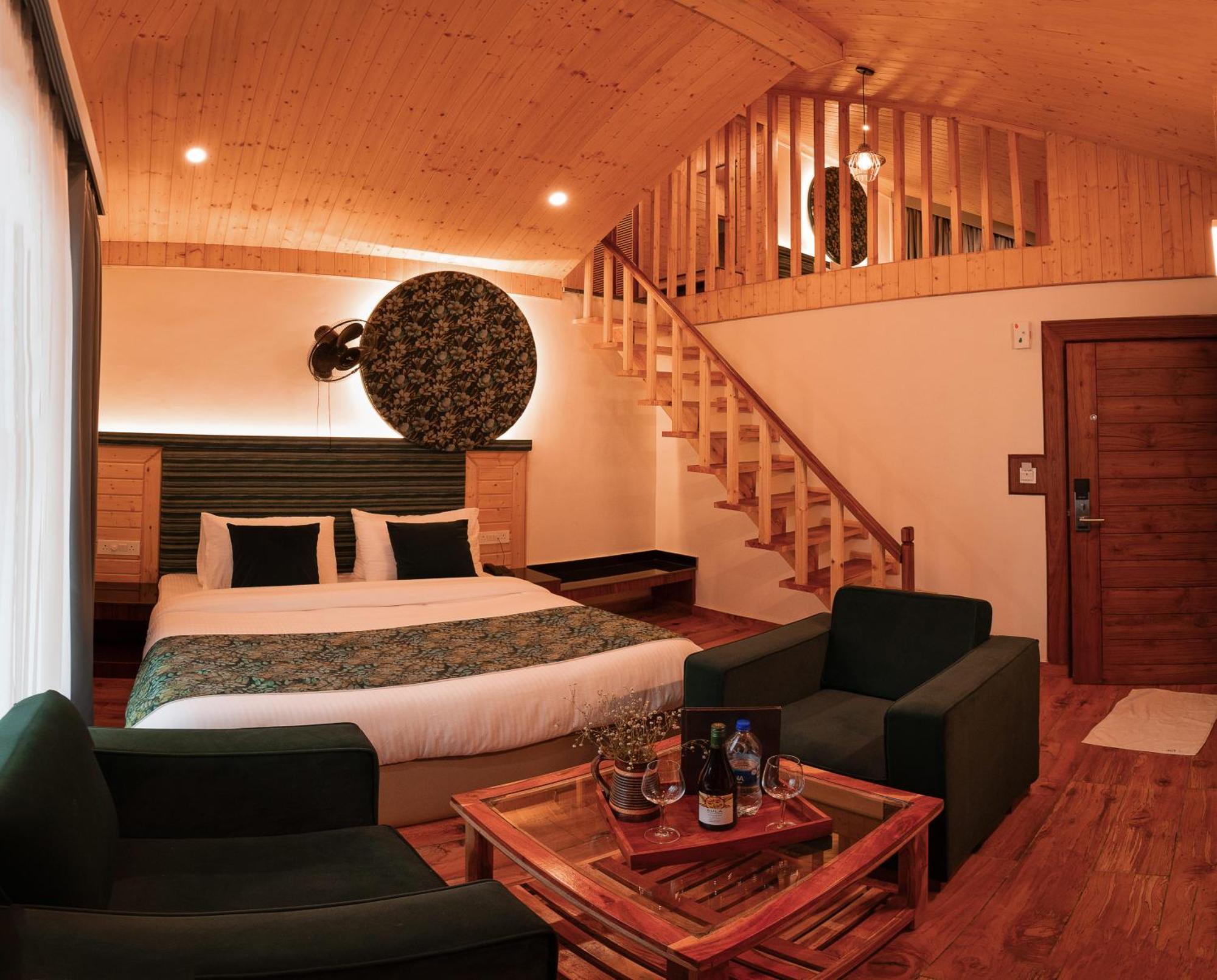 Отель Nazaara - A Luxe Retreat Манали Экстерьер фото