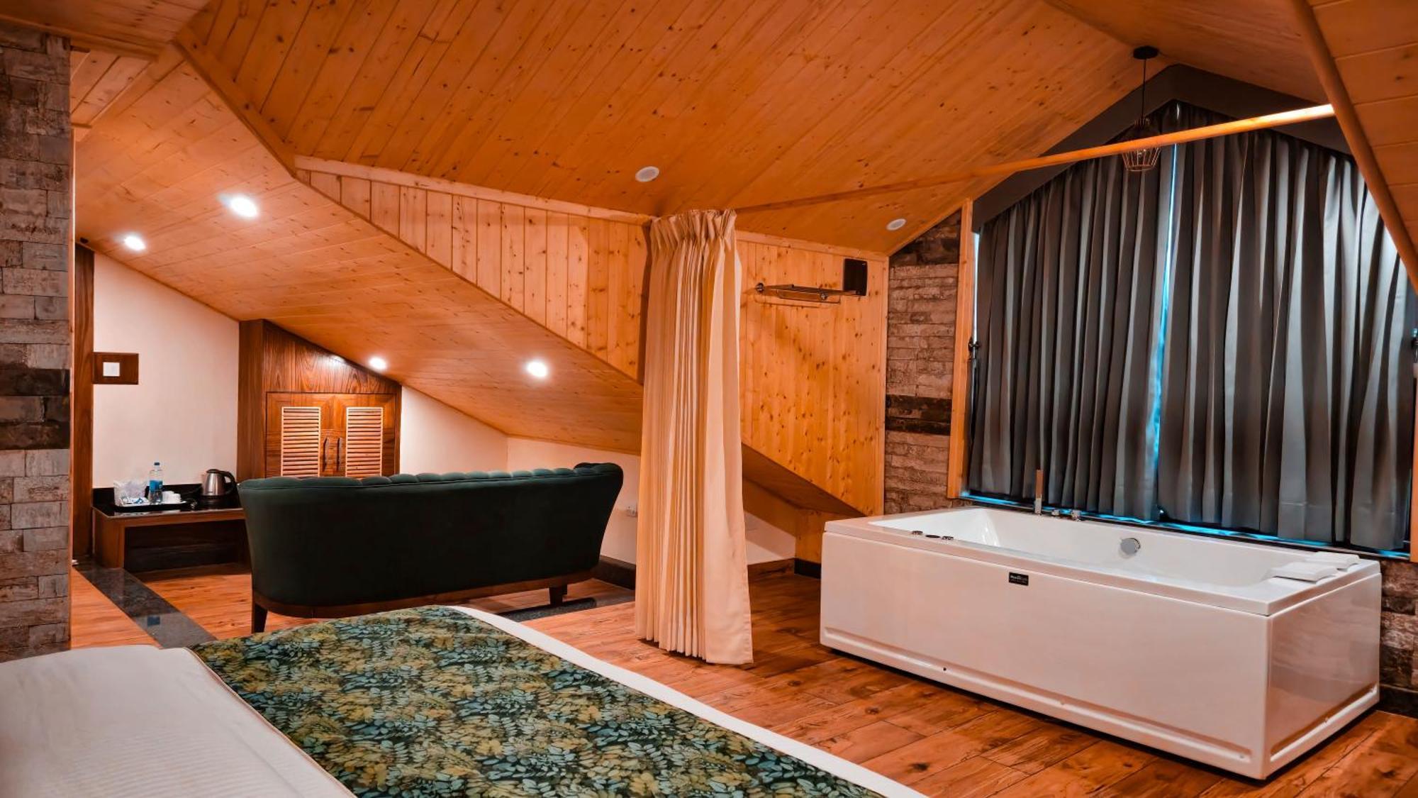 Отель Nazaara - A Luxe Retreat Манали Экстерьер фото