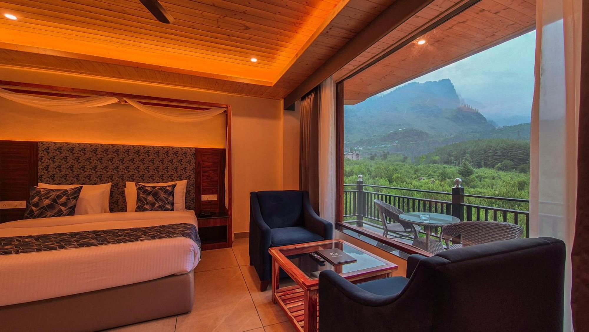 Отель Nazaara - A Luxe Retreat Манали Экстерьер фото