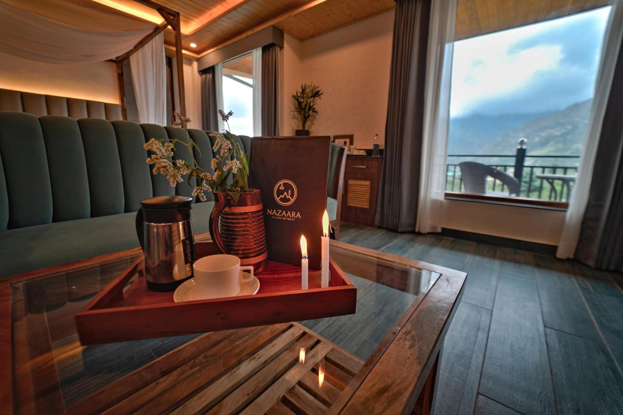 Отель Nazaara - A Luxe Retreat Манали Экстерьер фото