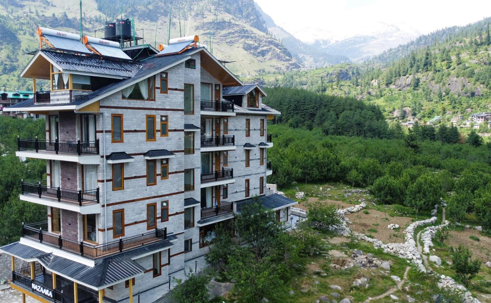 Отель Nazaara - A Luxe Retreat Манали Экстерьер фото